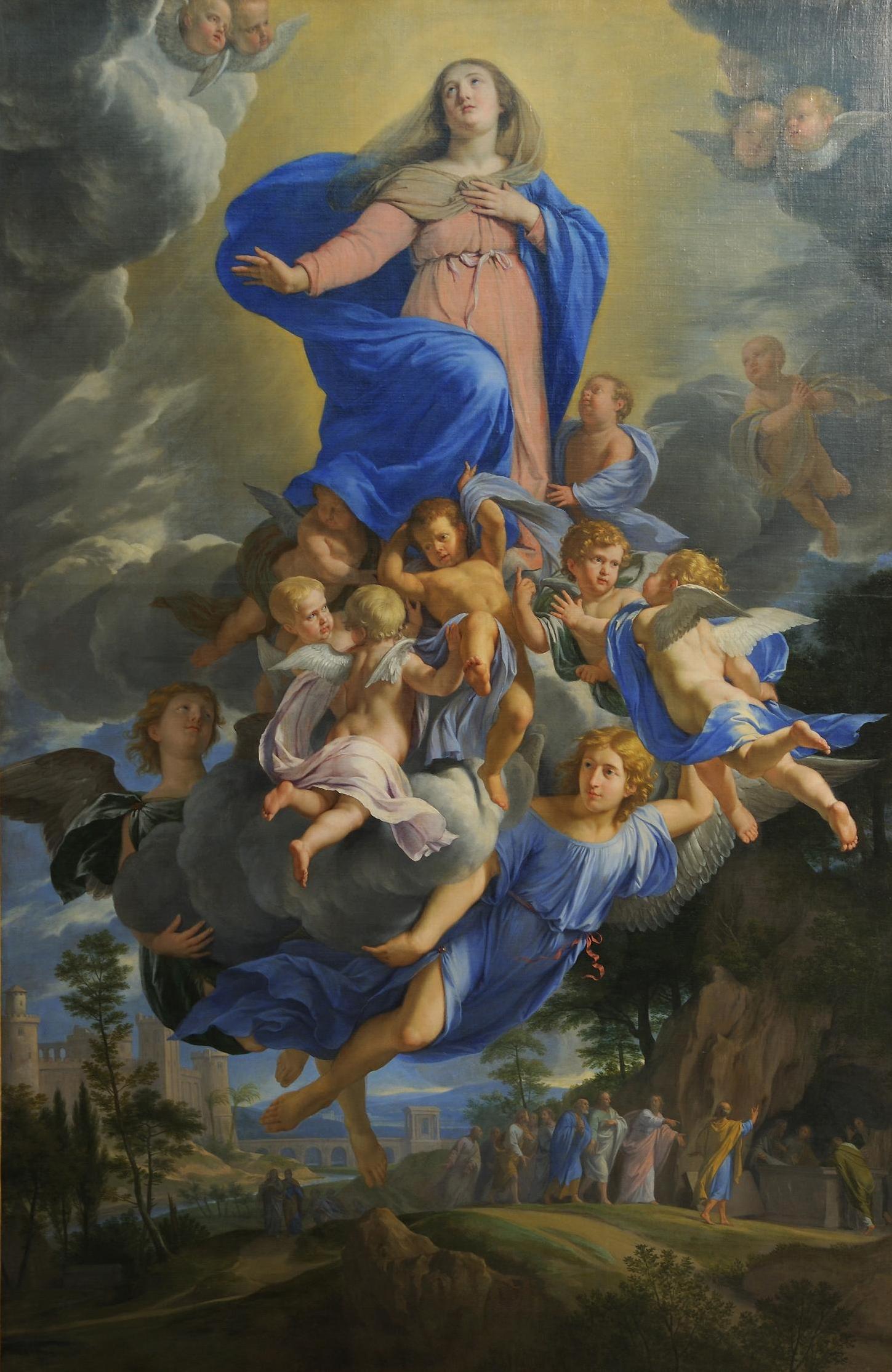 L’assomption de la Vierge - Philippe de Champaigne - Alpha Reproduction