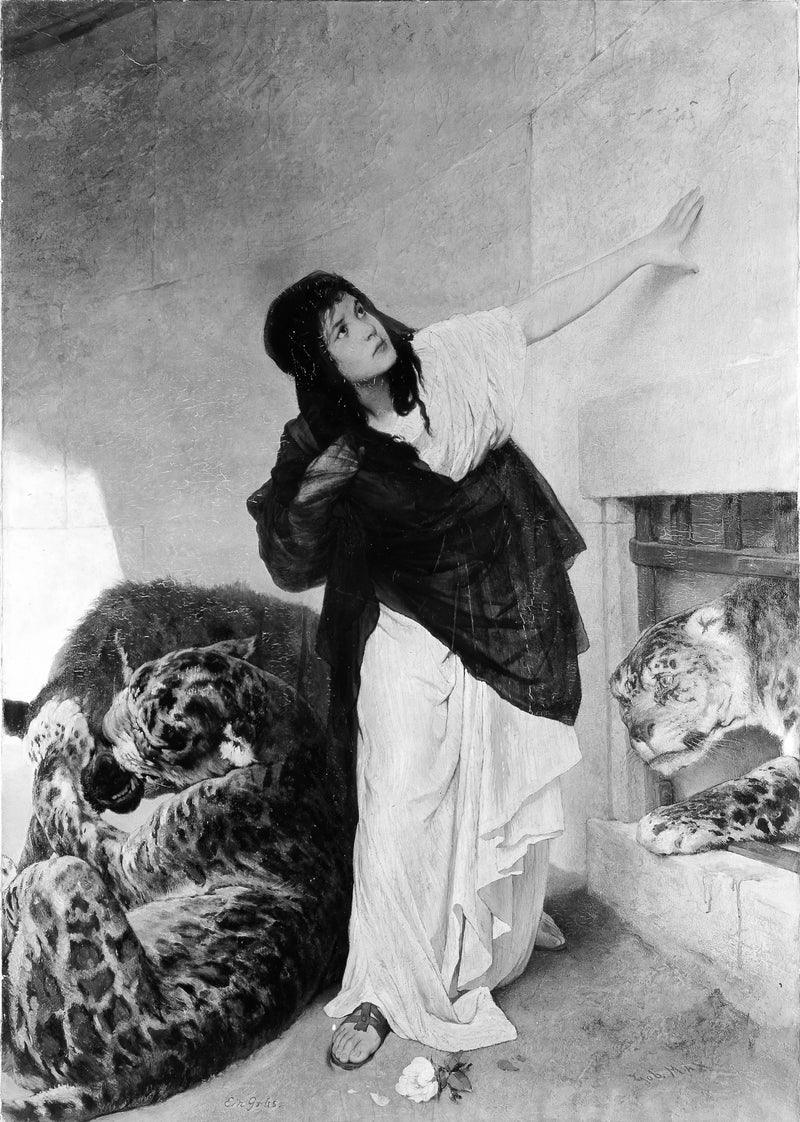 The Last Token: A Christian Martyr - Gabriel Max
