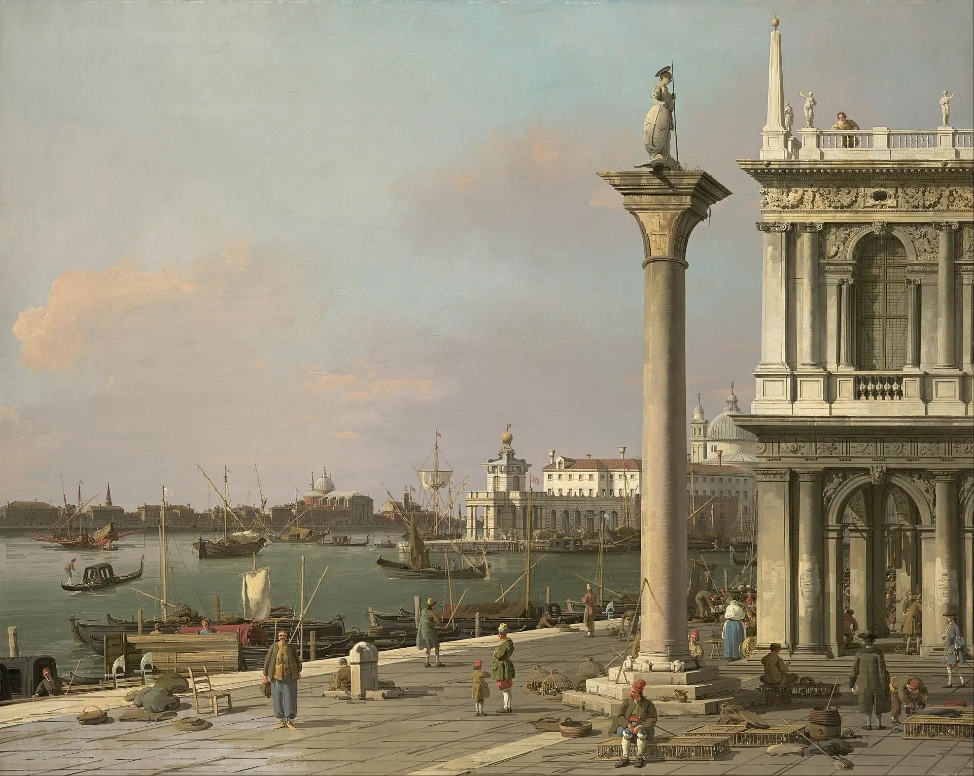 Le Bacino di San Marco depuis la Piazzetta - Canaletto - Alpha Reproduction