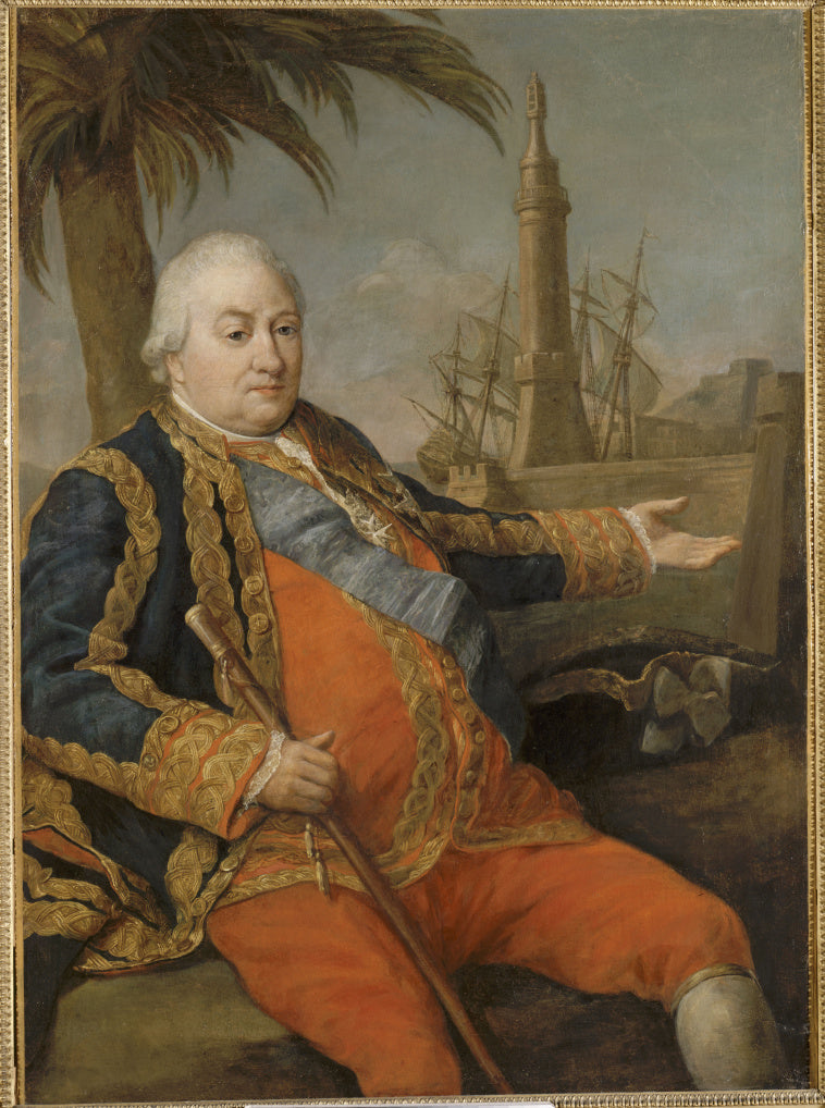 Баиль де Суффрен, адмирал Франции (1726-1788) - Помпео Батони