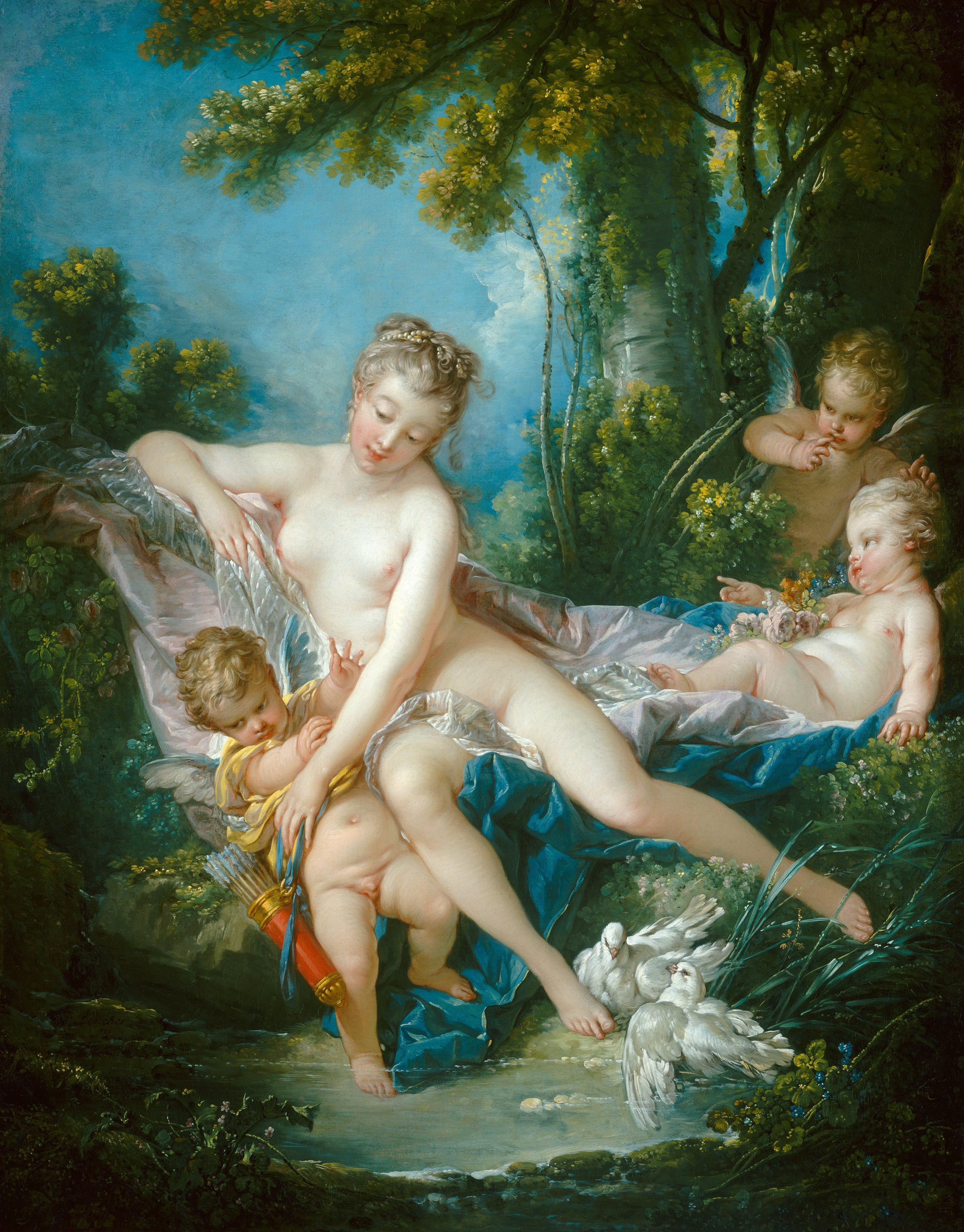 Le Bain de Vénus - François Boucher - Alpha Reproduction