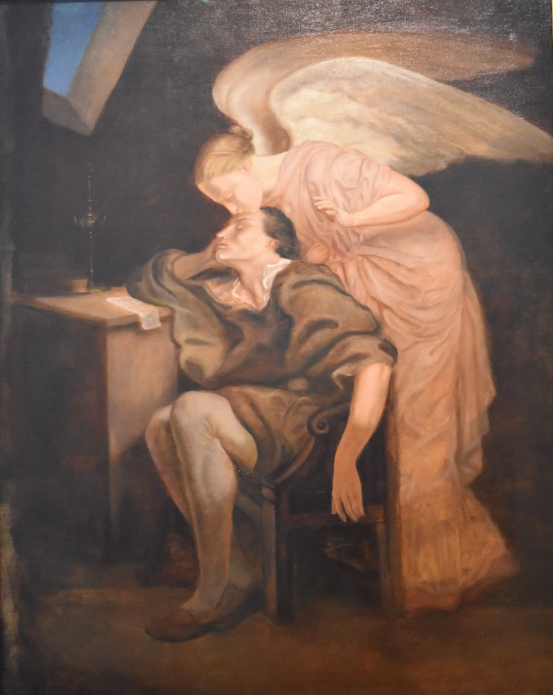 Поцелуй музы, по мотивам Фриллие - Поль Сезанн