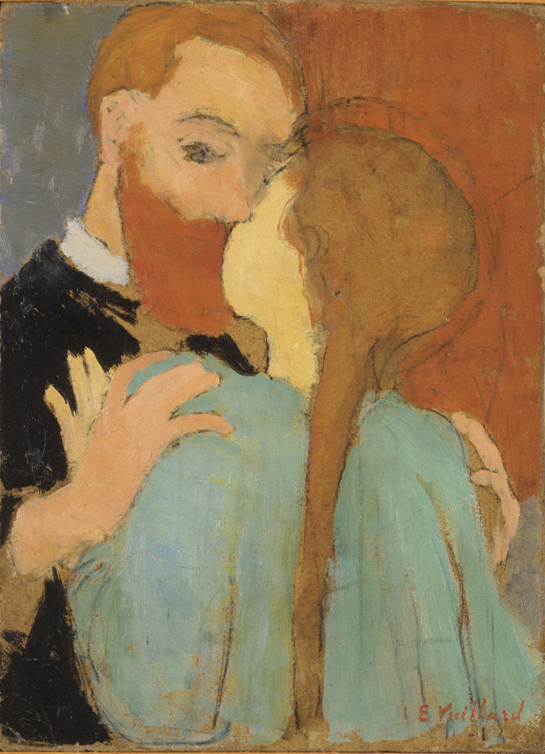Le baiser - Édouard Vuillard - Alpha Reproduction