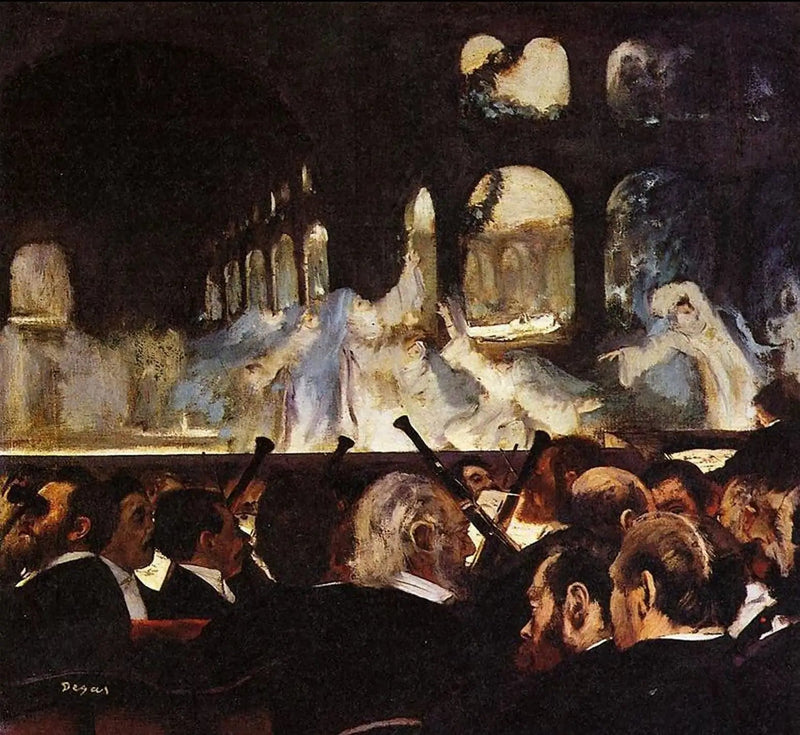 Балет « Роберт-дьявол » (1876) - Эдгар Дега