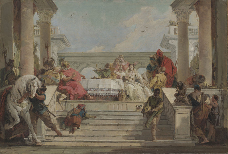 Le Banquet de Cléopâtre - Giovanni Battista Tiepolo - Alpha Reproduction