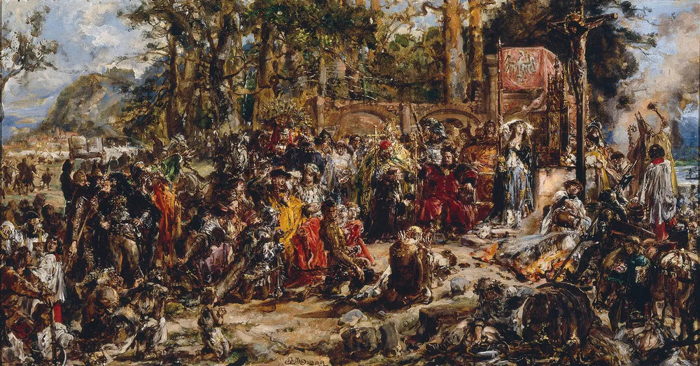 Le baptême de la Lituanie - Jan Matejko - Alpha Reproduction