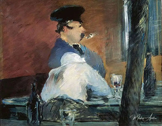 Le bar - Edouard Manet - Reproductions de tableaux et peintures haut de gamme