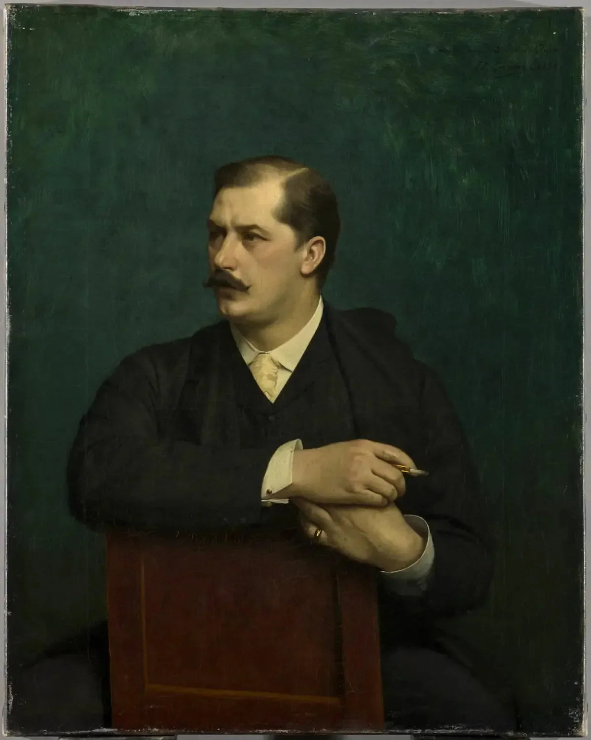 Le Baron Alphonse Delort de Gléon - Jean-Léon Gérôme image 1 reproduction d’œuvre d’art à l’huile