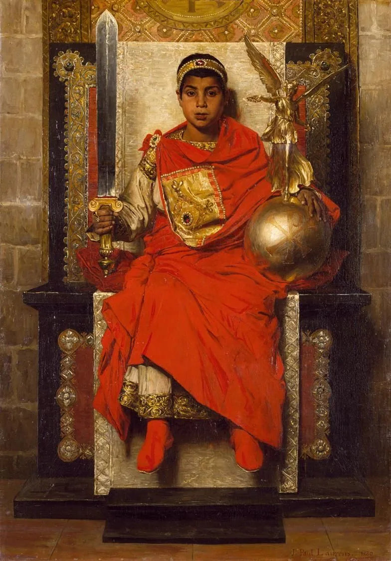 Le Bas-Empire : Honorius - Jean-Paul Laurens image 1 reproduction d’œuvre d’art à l’huile