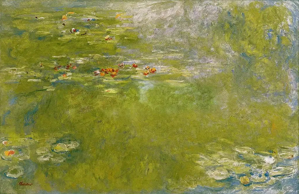 Le bassin aux nymphéas - Claude Monet image 1 reproduction artisanale de tableau