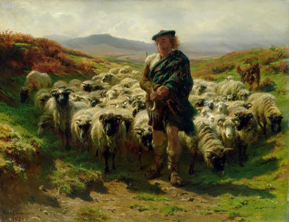 Le berger des Highlands - Rosa Bonheur - Alpha Reproduction