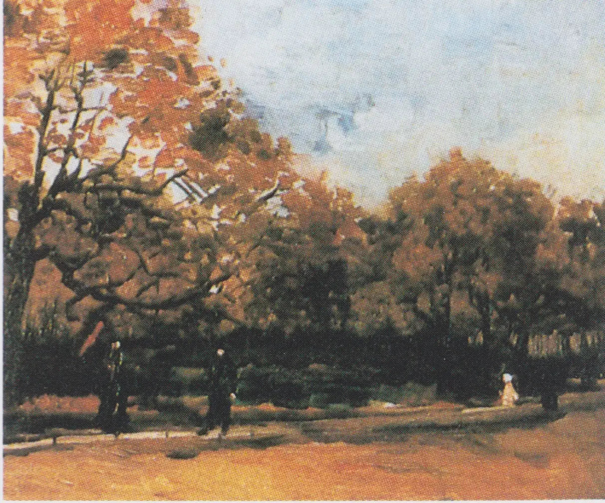 Reproduction du tableau « Le Bois de Boulogne avec des passants - Vincent van Gogh » par Alpha Reproduction en peinture à l’huile