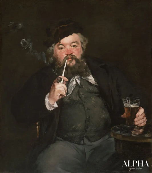 Le Bon Bock - Edouard Manet - Reproductions de tableaux et peintures haut de gamme