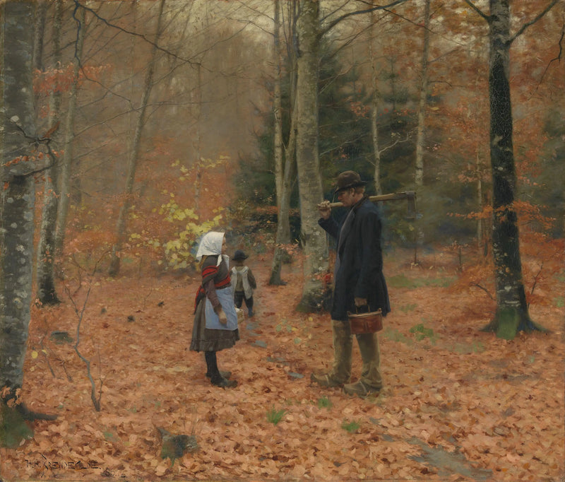 Лесоруб и его дети - Х. А. Брендекильде