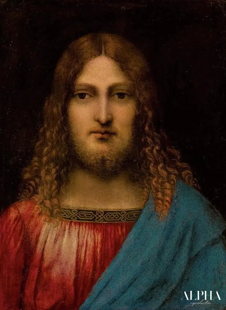 Le buste du Christ - Léonard de Vinci - Reproductions de tableaux et peintures haut de gamme