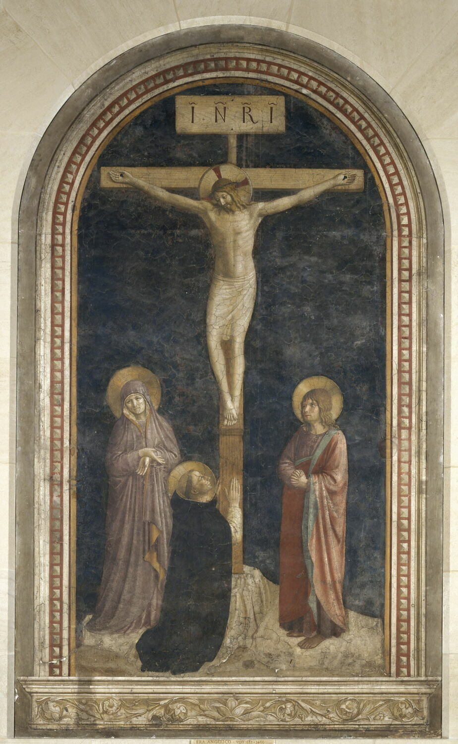 Le Calvaire avec saint Dominique en prière - Fra Angelico - Alpha Reproduction