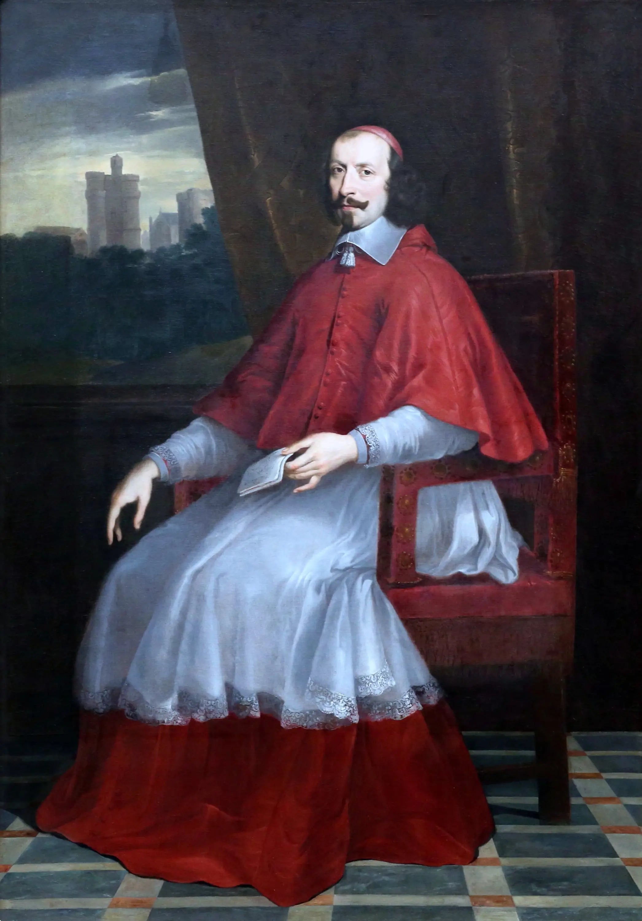 Le cardinal Mazarin - Philippe de Champaigne - Alpha Reproduction