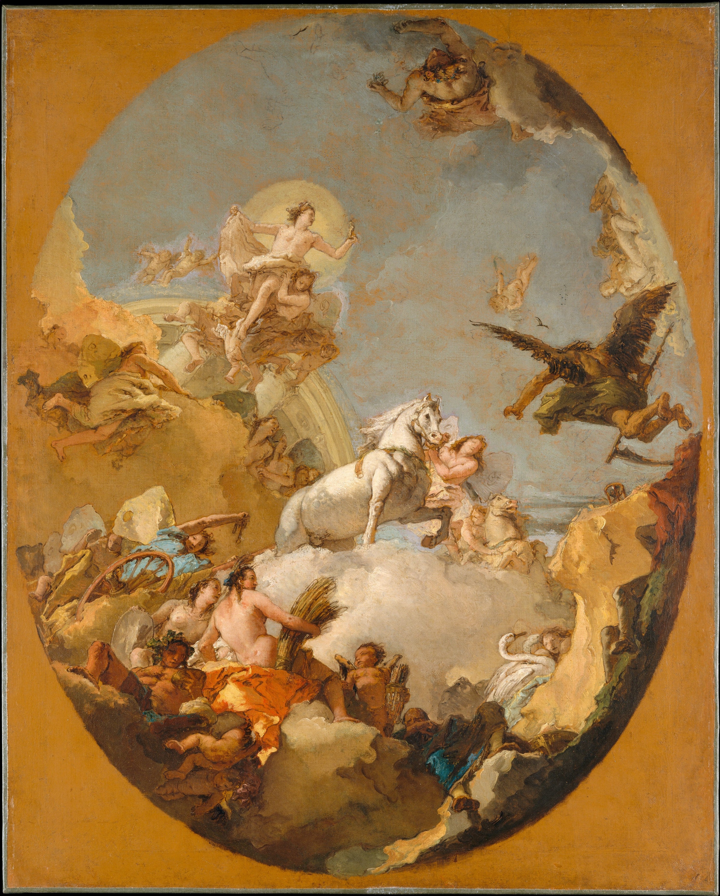 Le Chariot d’Aurore - Giovanni Battista Tiepolo - Alpha Reproduction