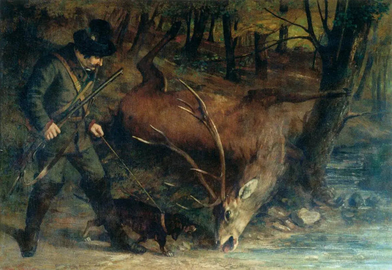 Немецкий охотник - Гюстав Курбе