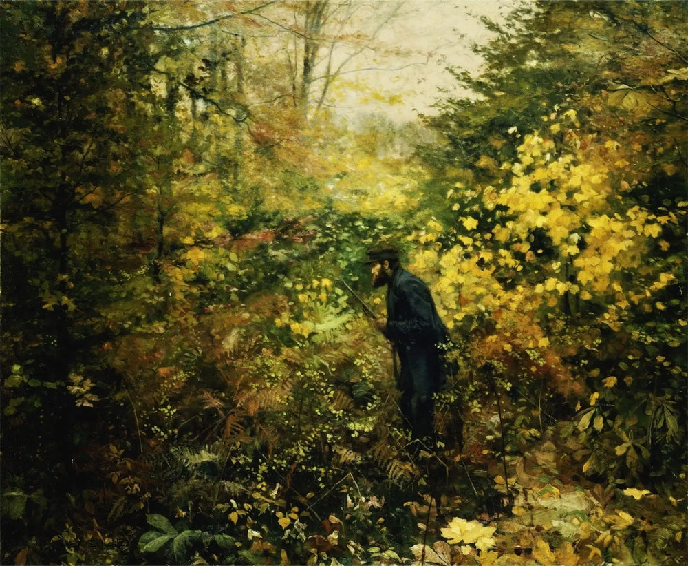 Le chasseur - H. A. Brendekilde - Alpha Reproduction
