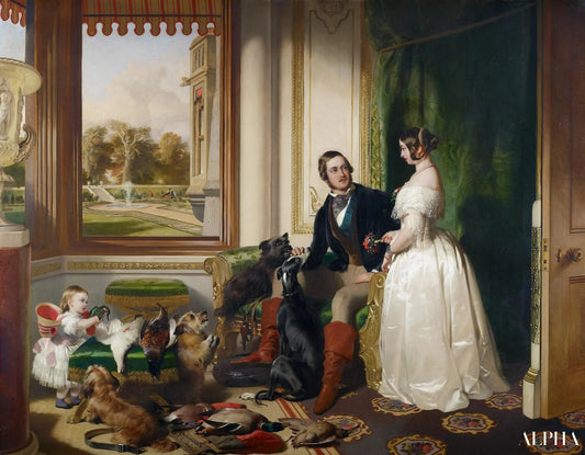 Le château de Windsor à l'époque moderne - Edwin Landseer - Reproductions de tableaux et peintures haut de gamme
