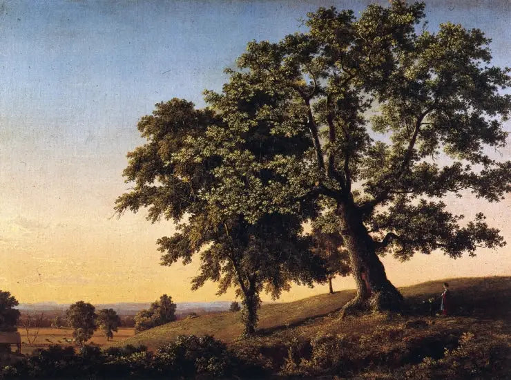 Le Chêne de la Charte - Frederic Edwin Church - Alpha Reproduction