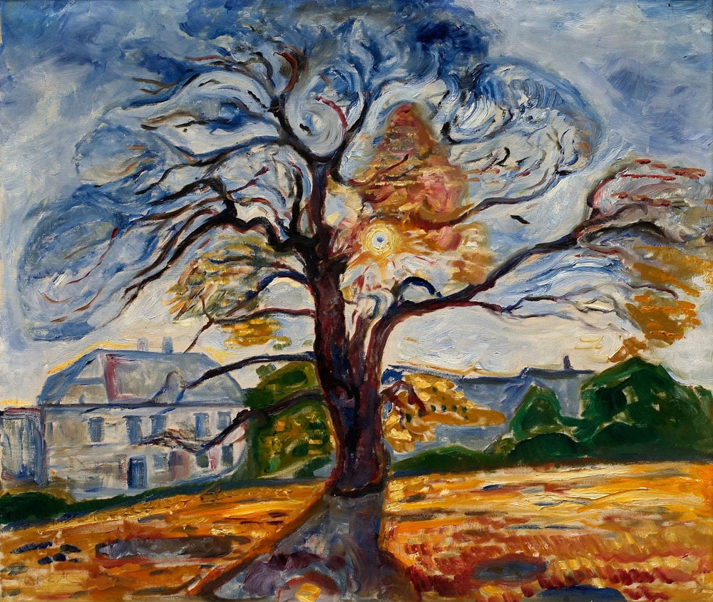 Le Chêne - Edvard Munch image 1 copie de tableau peinte à la main