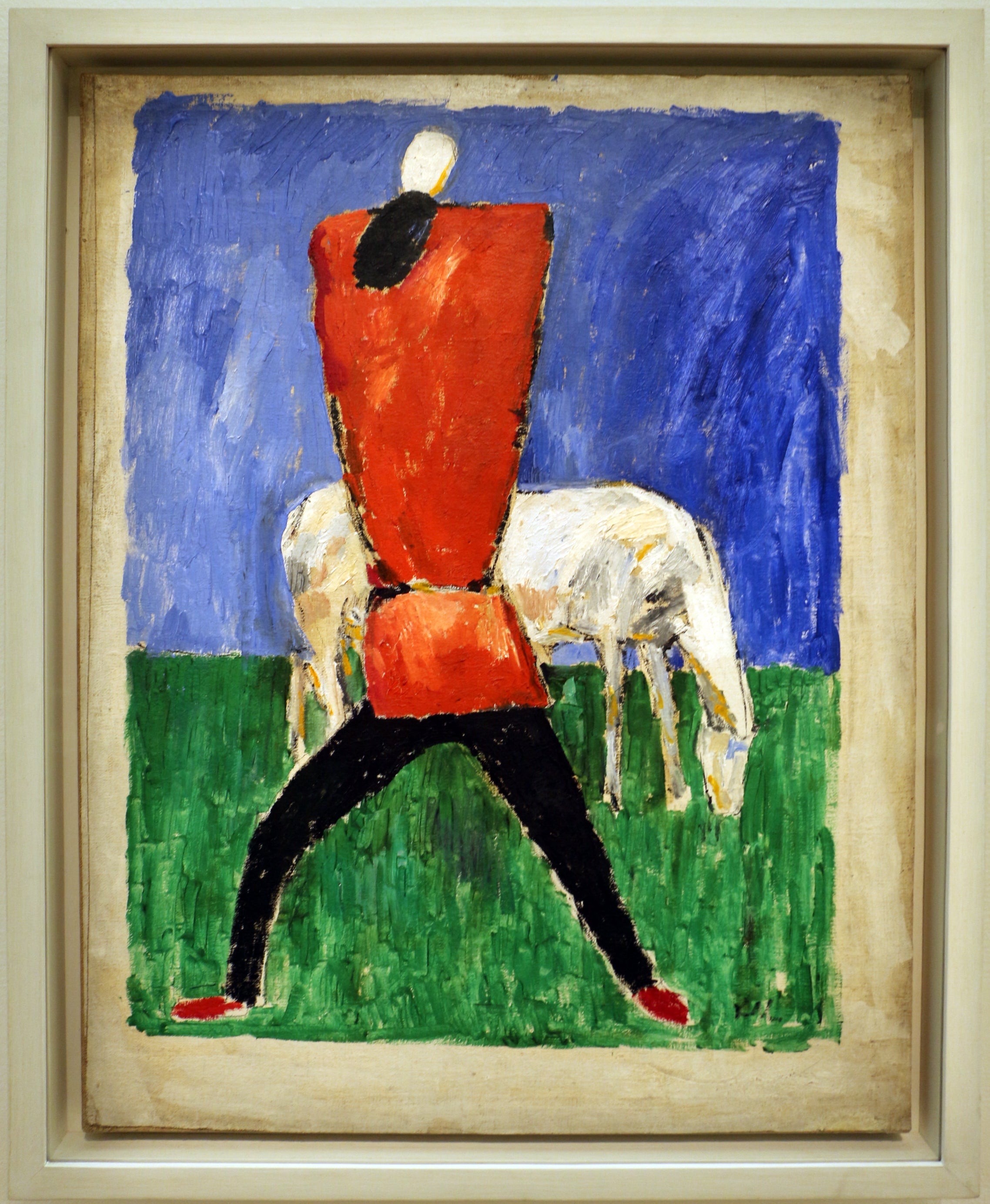 Le Cheval blanc - Kazimir Malevich - Alpha Reproduction