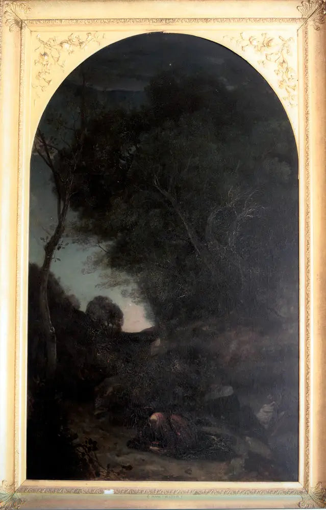 Le Christ au Jardin des Oliviers - Jean-Baptiste Camille Corot - Alpha Reproduction