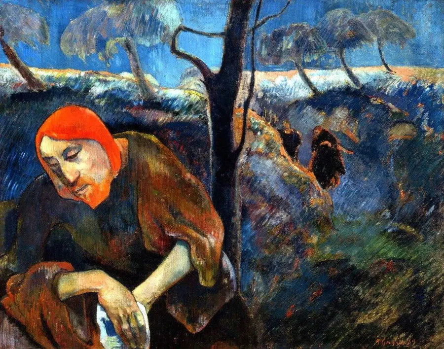 Le Christ au Jardin des Oliviers - Paul Gauguin image 1 copie peinte à la main à l’huile