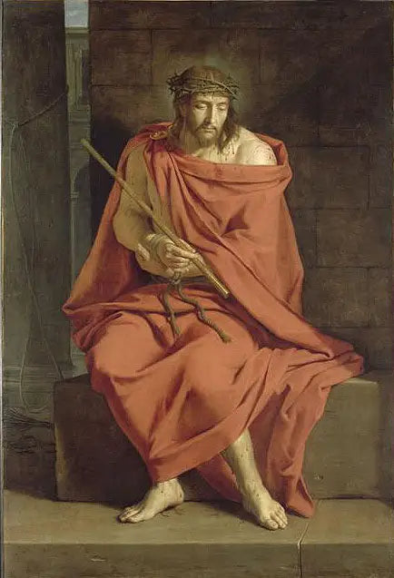 Le Christ aux outrages - Philippe de Champaigne image 1 reproduction réalisée par Alpha Reproduction