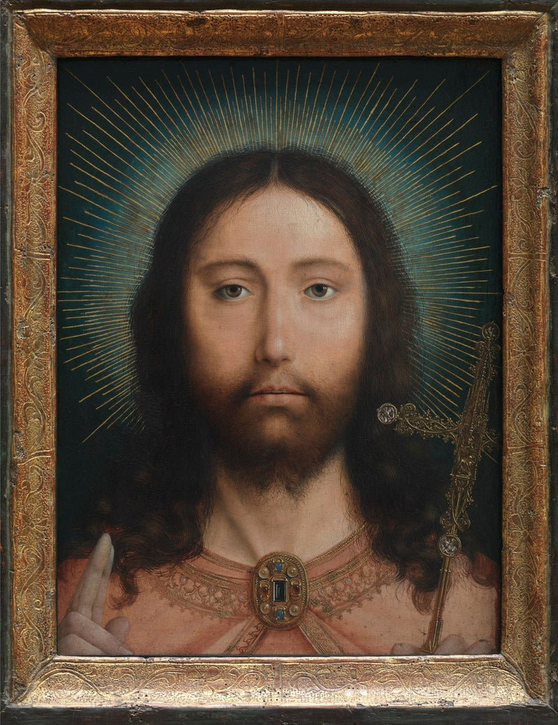 Христос как Salvator Mundi - Квентин Мецис