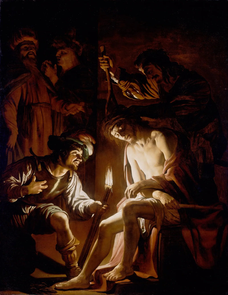 Христос с венцом из тернового шипа - Gerrit van Honthorst