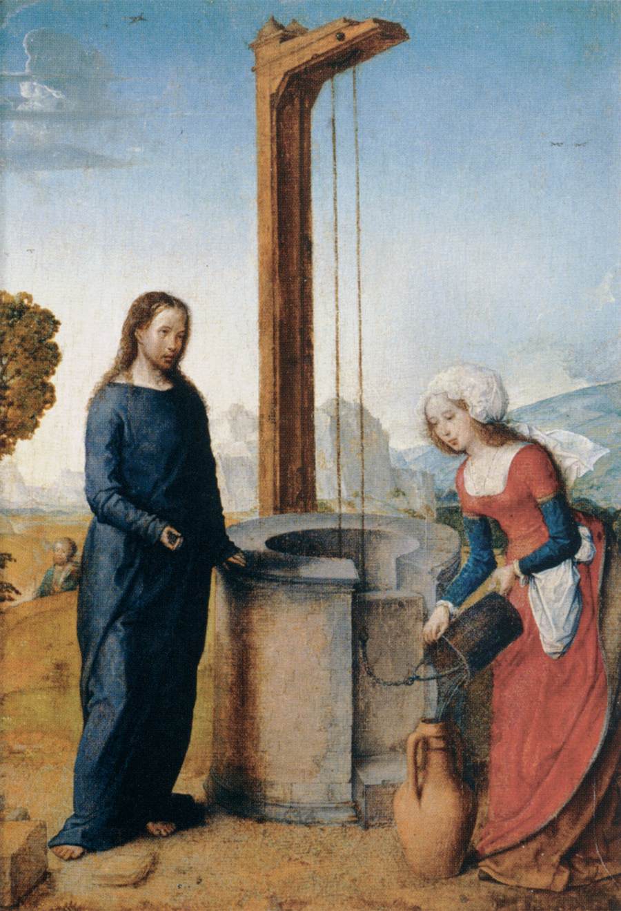 Le Christ et la Samaritaine - Juan de Flandes - Alpha Reproduction