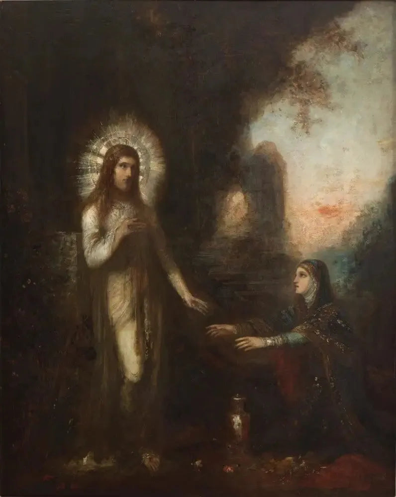Христос и Мария Магдалина (Noli me Tangere) - Гюстав Моро