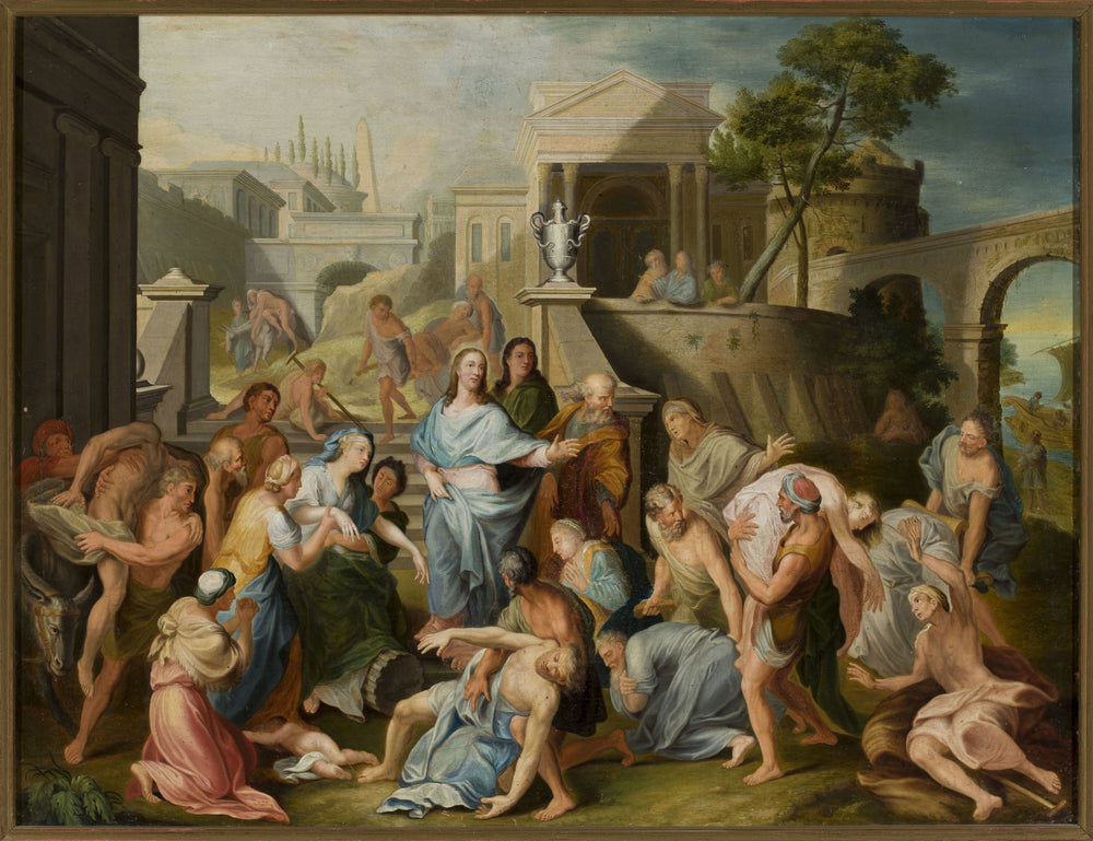 Le Christ guérissant les malades - Jean-Baptiste Jouvenet - Alpha Reproduction