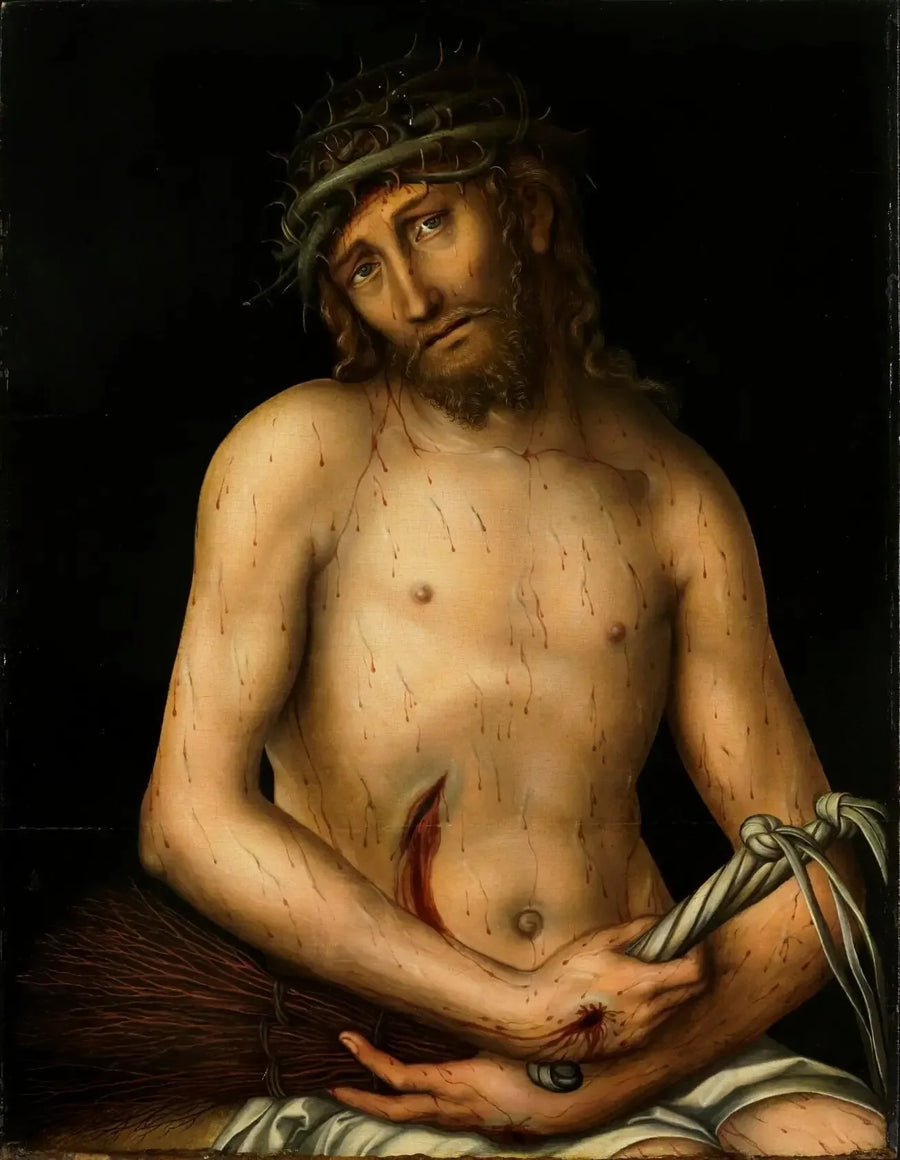 Христос, человек страдания - Лукаса Кранах Старший
