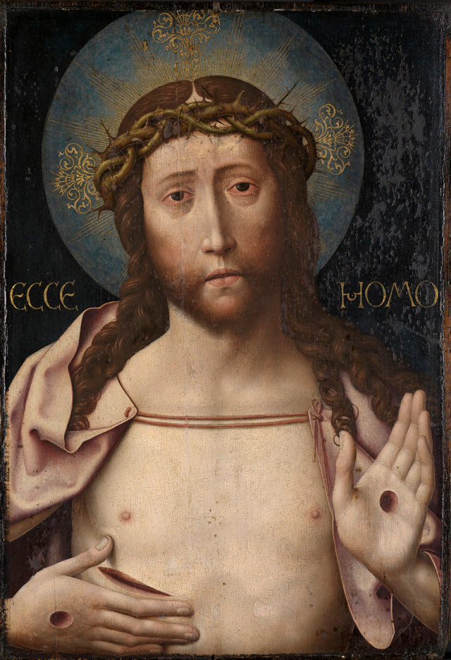 Христос, показывающий свои раны (Иоанн 20:25-26) - Dirk Bouts