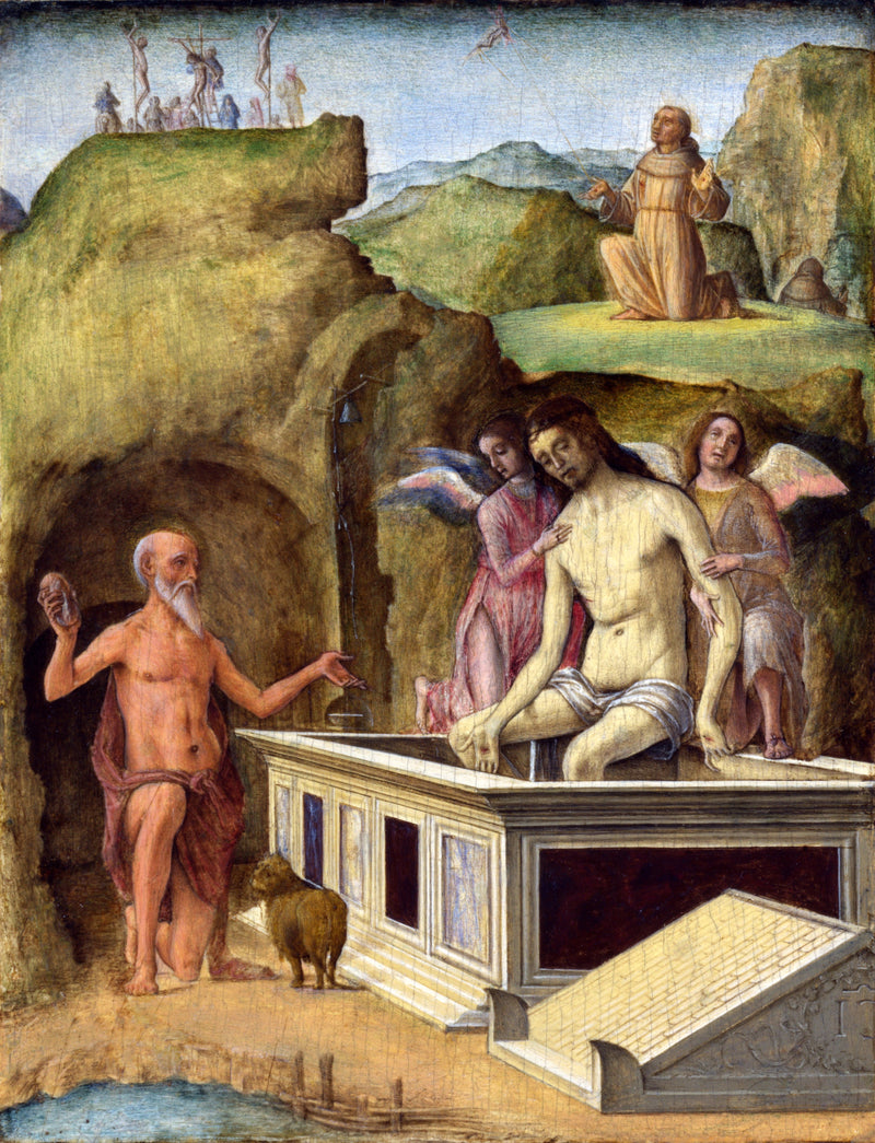 Мёртвый Христос - Эрколе де’ Роберти