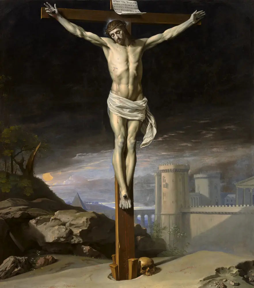 Le Christ mort sur la Croix - Philippe de Champaigne - Alpha Reproduction