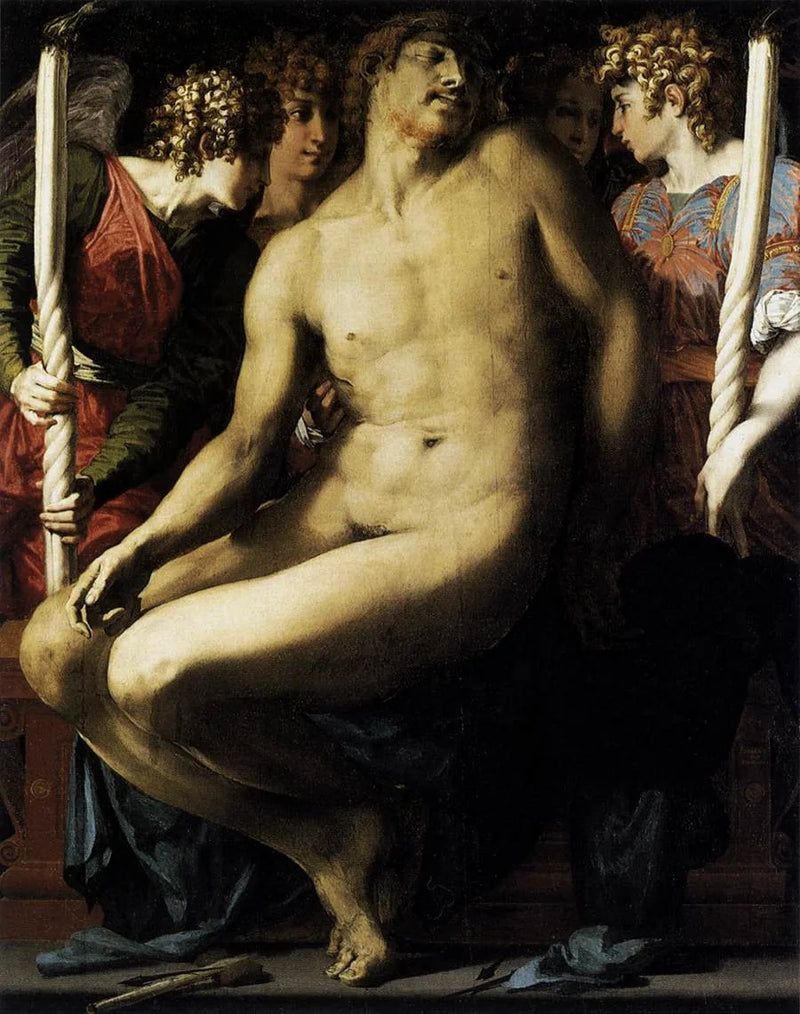Христос среди Ангелов - Rosso Fiorentino
