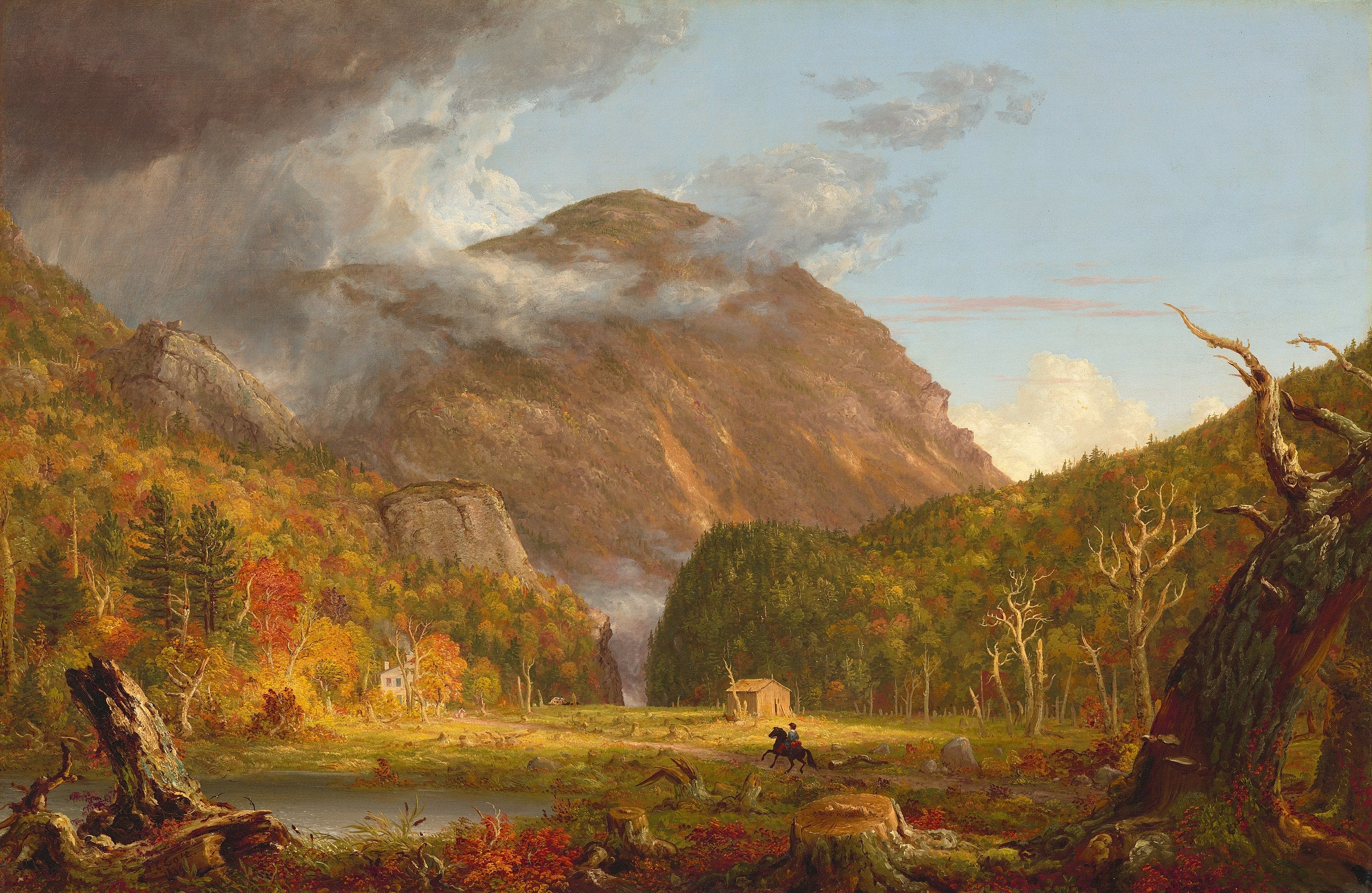 Le Col des Montagnes Blanches - Thomas Cole - Alpha Reproduction