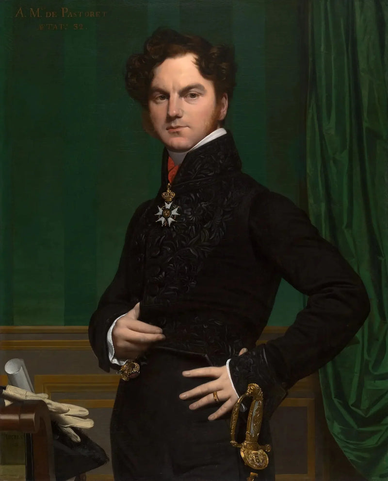 Граф Амеде-Давид де Пасторе - Жан-Auguste-Доминик Ингр