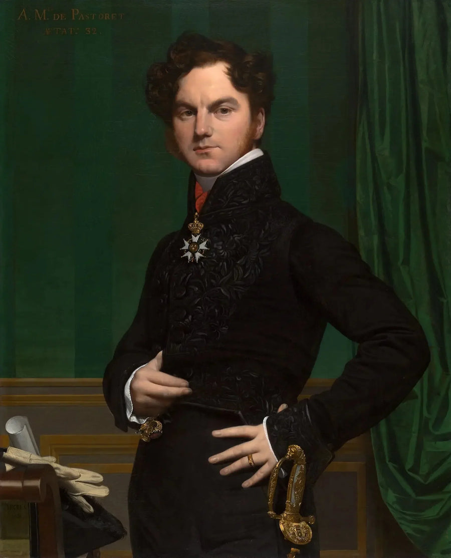 Граф Амеде-Давид де Пасторе - Жан-Auguste-Доминик Ингр