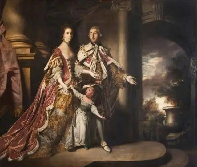 Граф и графиня Мексборо со своим сыном, лорд Поллингтон (1719–1778) - Джошуа Рейнольдс