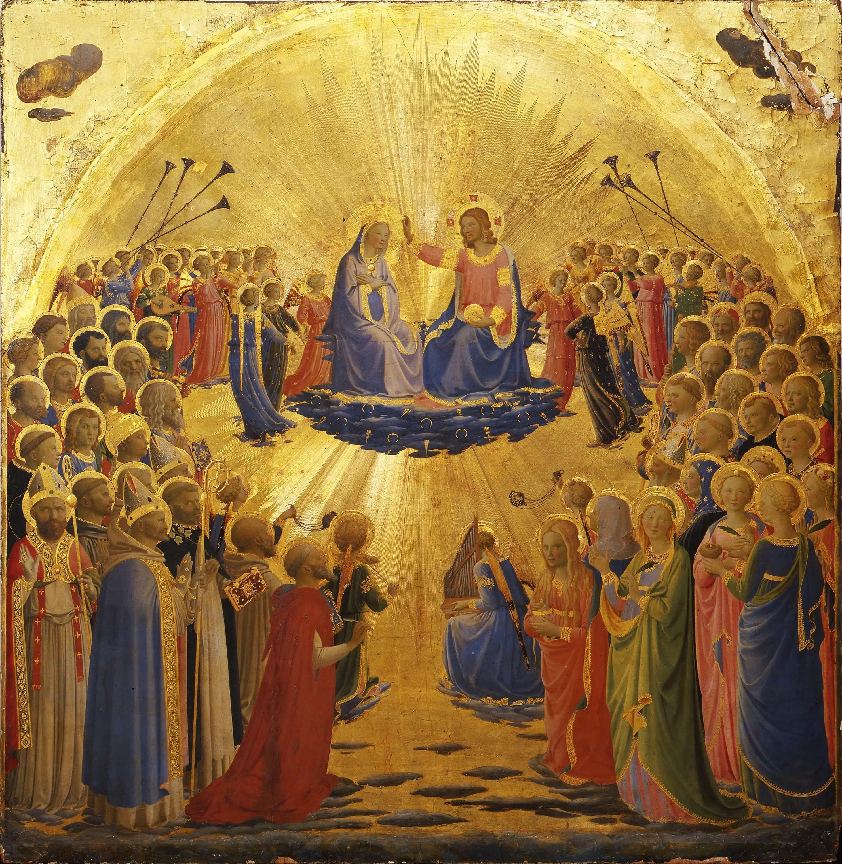 Le Couronnement de la Vierge - Fra Angelico - Alpha Reproduction