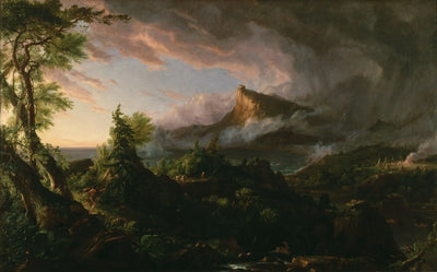 Le Cours de l’Empire: l’état sauvage - Thomas Cole - Alpha Reproduction