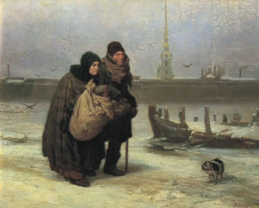 Отъезд из дома - Виктор Васнецов