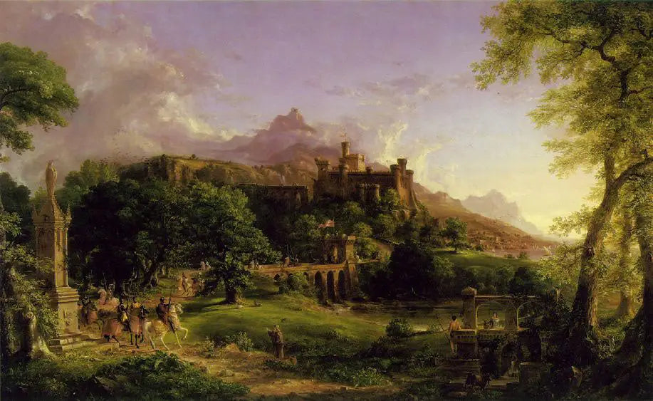 Le Départ - Thomas Cole - Alpha Reproduction
