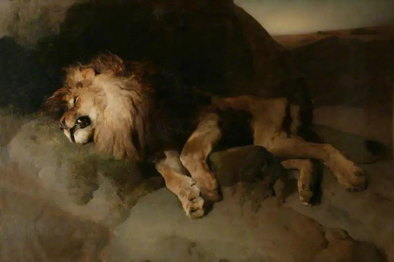 Le désert - Edwin Henry Landseer - Alpha Reproduction
